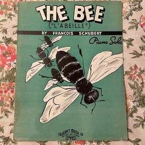 The Bee (L' abeille) by Francoise Schubert, piano solo, copyright 1937